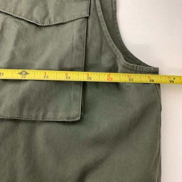 A.N.D away green vest  size small - Picture 5 of 7